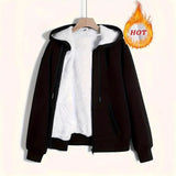 Fongt Women's Winter Explosion Warm Plush Hoodie Jacket