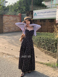 Fongt Special Price Does Not Return] Xixi Summer New Temperament Printing Pure Desire High-Waisted Sling Dress 88163