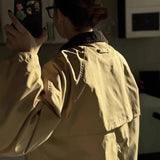 Fongt Women's Clothing Burst Lint-Tuff Clip Loose Warm Cotton Jacket