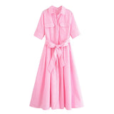 Fongt Homemade New Women's Classic Oceanic Dress 2640360