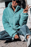 Stand Collar Puffer Coat 1028-0-Outfit