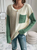 Fongt Knitted Long-Sleeved Long-Sleeved Knitted Jersey Sweater In Autumn/Winter 2025