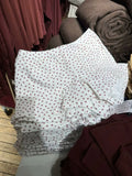 Women Soft Cotton Front Buttons Shorts 2023 Summer Vintage Low Waist Female Chic Bottoms-Outfit