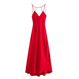 New Silk Satin Texture Underwear Dress 8342275632-Outfit