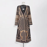 French High-End Windwear Women 2025 Summer New V-Neck Nail Bead Print Long-Sleeved High-End Blazer