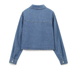 Fongt Women's Explosive Casual Long-Sleeved Denim Shirt