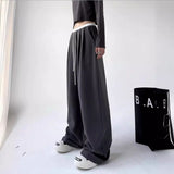 Vintage Baggy Loose Sweatpants-Outfit