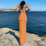 Fongt Spring / Summer Ins Wind Women's New Sexy Slim Back Strap Floral Dress Woman-Outfit