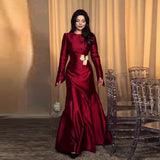 Fongt Solid-Colored Bat Sleeve Tie In Autumn 2025 With Thin Waists