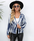 Women's Wear Autumn And Winter Burst Station Printed Lapel Small Suit Jacket-Outfit