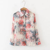 Blouses Fashion Slim Long Sleeve