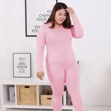 clothes women Long Sleeve Plus Size 3XL 4XL 5XL Thermal Long Johns Autumn Long Johns Solid Warm Women Thermal