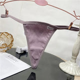 Underwear Sexy G-string Women's Lingerie Panties Female Underpants Briefs Thong Intimates T-Back Pantys Cotton