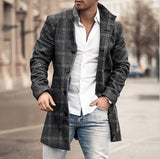 Fongt Printed Men's Coat 2025 New Wish Coat Station Wind Coat