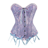 Lady Bouquet Top Sexy Belly Shaping Suit-Outfit