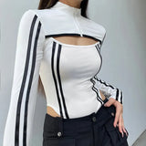 Striped Cut Out