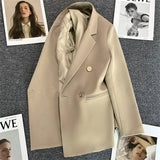 Fongt Purple Small Suit Jacket Female 2024 Spring And Autumn New Korean Version Web Celebrity Temperament Small Casual Suit-Outfit