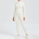 Fongt Long Sleeve Yoga Suit High Intensity Fitness Exercise Tiset 10041-Outfit