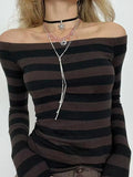 Tight Slimming Knitted Long Sleeve-Outfit