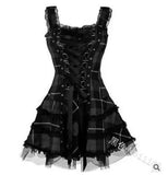 Fongt Summer Women's New Lattice Dress Wish Eye With Laceless Short Skirt