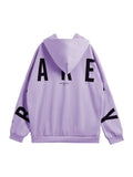 Hip Pop Oversize Letter Print