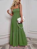 Fongt Shooting 2026 Spring And Summer Sexy Fine Strapping Holiday Beach Long Skirt Swing Skirt
