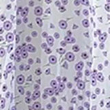 Puff Sleeve Dress Cut out Split High Waist Zip Print Robe Elastic Slim Fit Long Dress Women Spring Prairie Chic