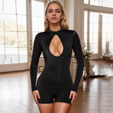 Fongt Women's Wear Oh Polly The Same Chest Hollow Big Back Slim Jumpsuit