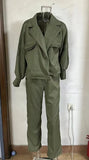 Fongt 2023 New Casual Advanced Temperament Versatile Lapel Simple Suit Pants-Outfit