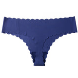 Fongt Lady One-Thick Thread Wave Side Cotton Crotch Low-Waist Bikini Trousers