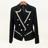 Fongt Star Fashion New Diamond Nail Bead Double Buckle Tud Suit Jacket Nail Drill Trousers