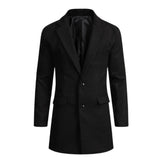 Fongt 2025 Hairy Man Thick Coat Burst The Suit