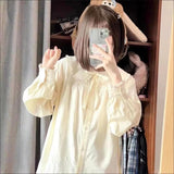 Women Solid Lovely Chic Autumn Spring Inside Student All-match Harajuku Hot Sale Sweet Style Streetwear