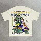 Men's T-Shirts Y2K Shirts Men's Original Hip-Hop In Our Trusted Graphics Print Round Collars-Outfit