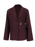 Fongt Suit 2025 Autumn New Temperament Elegant Atmospheric Design Slim Slim Thin Suit Jacket Woman