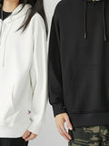 plain oversize hoodie hoodie