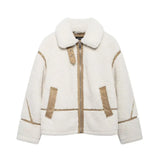 Fongt Explosion Women's Fur One Lamb Jacket Jacket Coat