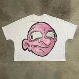Printing Of Men's T-Shirt Blutosatire Billdog Cotton Oversized Picture-Outfit