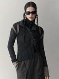 High Neck Slim Long Sleeve