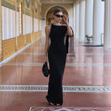 Fongt Summer 2024 New Temperament Sexy Bag Hip Dress Fashion Style Simple Strap Dress Women's