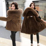 Winter 2023 New Women's Down Padded Clothes Cotton Clothes Women's Winter-Outfit