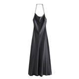 New Silk Satin Texture Underwear Dress 8937361307-Outfit