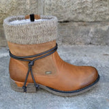 Winter Shoes Wool Thicken Women Ankle Boots Casual Ladies Shoes Snow Boot Suede Leather Short Boots Med Heels