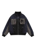 Fongt Color Spell Function Wind Flight Jacket Versatile Men's And Women 2024 Spring New Casual Loose Coat Fashion-Outfit