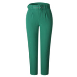 Fongt Women's Spring And Summer High-Waisted Leisure Trousers Slim Slimming Suit Trousers Ladies Trousers Autumn Professional Pants