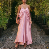 Fongt Temperament Dress 2025 Autumn And Winter 2025 New Elegant Slimming Irregular Design Sling Skirt