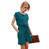 Short Sleeve Wide Leg
