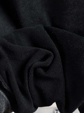 Letter Print Faded Graphic Sweatshirts Washed Black Cotton Women Pullovers Streetwear Punk Vintage Classic Sweatshirt-Outfit