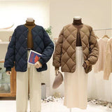 Fashion Outwear Casual Jackets Solid Tops All-Match Simple Stylish Warm Women Coat Loose