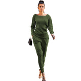 Fongt New Women's Wear Autumn And Winter Urban Leisure Two-Piece Set-Outfit